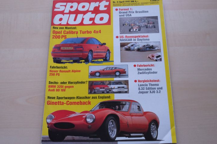 Deckblatt Sport Auto (04/1991)